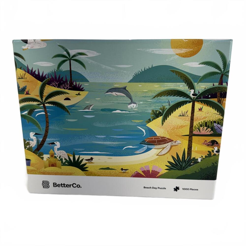 BetterCo. Beach Day Puzzle 1000 Pieces new- shE